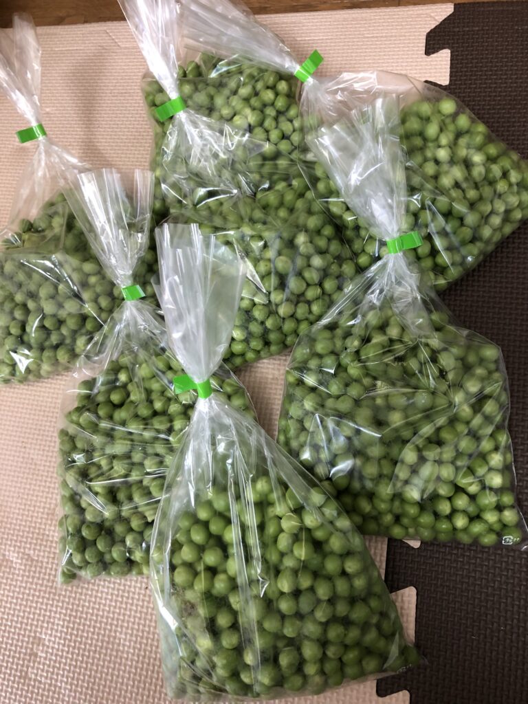 最後のグリーンピース